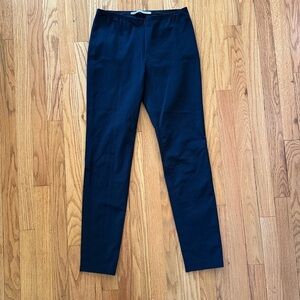 Raffaello Rossi Italy 36 U.S. XS Giga Black Pants front zip fitted great cond